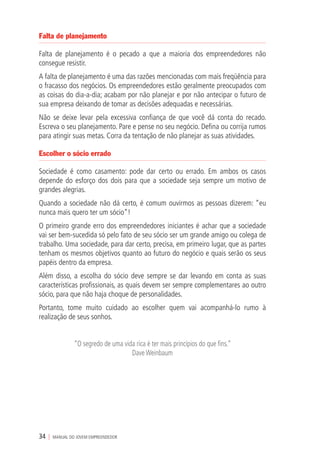 Manual do Jovem Empreendedor