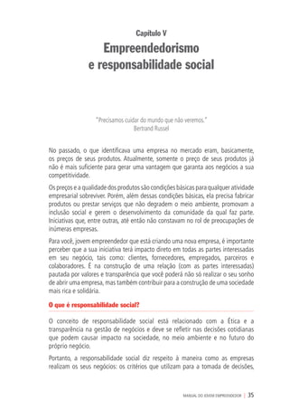 Manual do Jovem Empreendedor