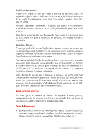 Manual do Jovem Empreendedor