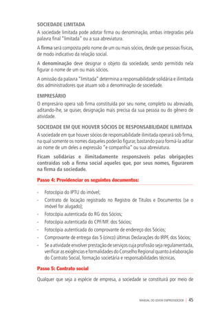 Manual do Jovem Empreendedor