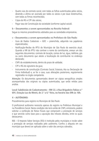 Manual do Jovem Empreendedor