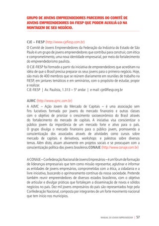 Manual do Jovem Empreendedor