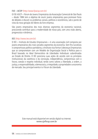 Manual do Jovem Empreendedor
