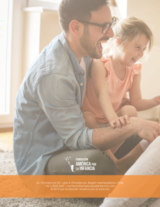 Av. Providencia 201, piso 4, Providencia, Región Metropolitana, Chile
+56 2 3235 5647 · contacto@americaporlainfancia.com
© 2019 por Fundación America por la Infancia
 