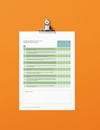 76 Capítulo V | Presentación de la escala
 