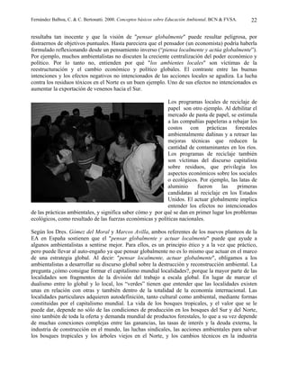 Fernández Balboa, C. & C. Bertonatti. 2000. Conceptos básicos sobre Educación Ambiental. BCN & FVSA.   22

resultaba tan i...