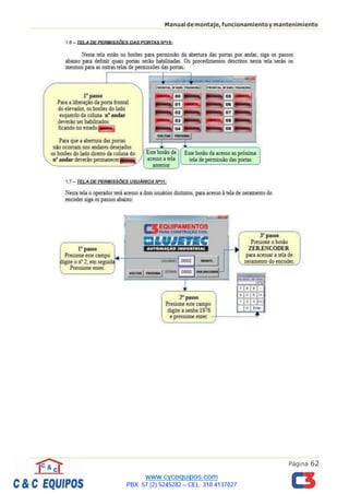 Página 62
Manualdemontaje,funcionamientoymantenimiento
 