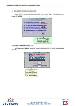 Página 63
Manualdemontaje,funcionamientoymantenimiento
 