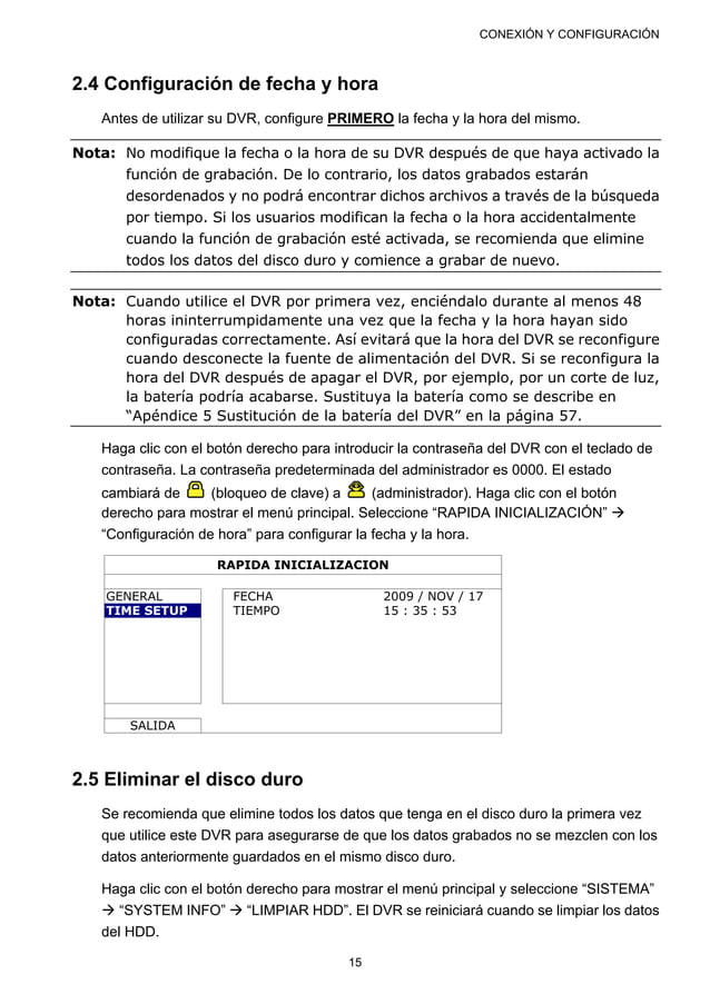 Manual enespanoldvravtechh264 PDF