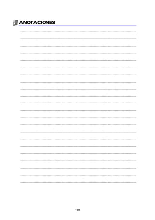 ANOTACIONES
.....................................................................................................................................
.....................................................................................................................................
.....................................................................................................................................
.....................................................................................................................................
.....................................................................................................................................
.....................................................................................................................................
.....................................................................................................................................
.....................................................................................................................................
.....................................................................................................................................
.....................................................................................................................................
.....................................................................................................................................
.....................................................................................................................................
.....................................................................................................................................
.....................................................................................................................................
.....................................................................................................................................
.....................................................................................................................................
.....................................................................................................................................
.....................................................................................................................................
.....................................................................................................................................
.....................................................................................................................................
.....................................................................................................................................
.....................................................................................................................................
149
 
