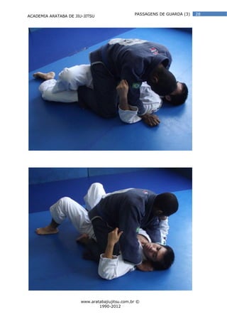ACADEMIA ARATABA DE JIU-JITSU
www.aratabajiujitsu.com.br ©
1990-2012
28PASSAGENS DE GUARDA (3)
 
