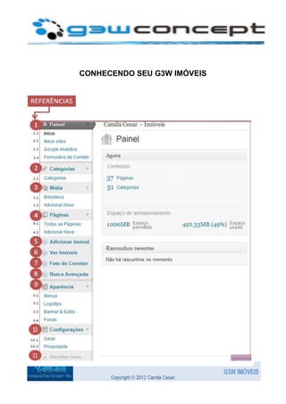 CONHECENDO SEU G3W IMÓVEIS
 