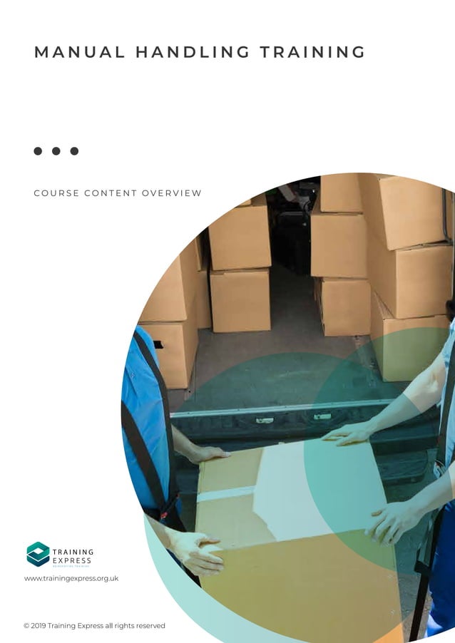 Manual Handling Training PDF