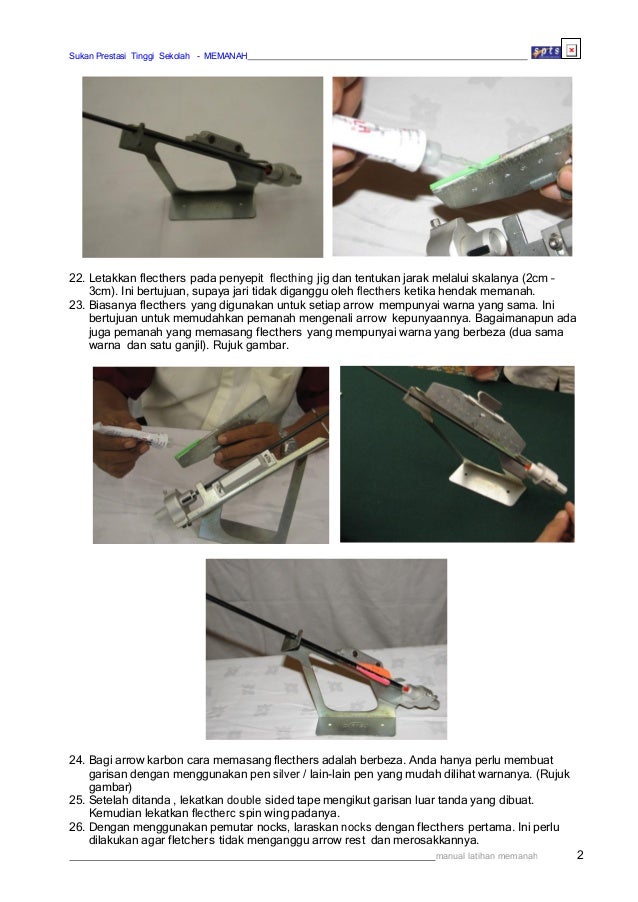 Manual Latihan Spts Memanah