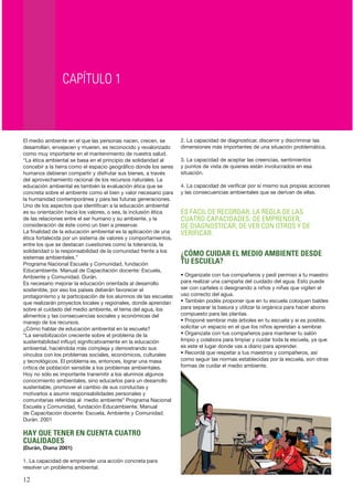Cuidado del medio ambiente | PDF