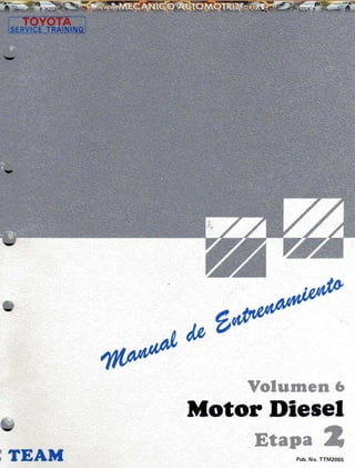 Manual motor-diesel-toyota class hoy