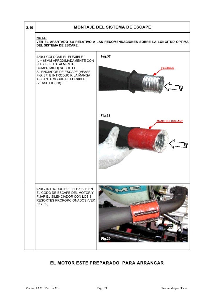 IAME PARILLA X30 MANUAL PDF