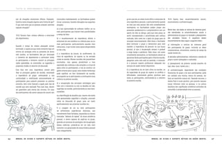 TEXTOS DE APROFUNDAMENTO TEÓRICO-CONCEITUAL

sair de situações emocionais difíceis. Exemplos:
Existiria nesta situação alguma outra forma de agir?
O que você acha que as pessoas estavam sentindo
naquela situação?

10.3) Terceira fase: síntese reflexiva e emocional
dos depoimentos:

Quando o tempo de relatos planejado estiver
terminado, e espera-se que neste momento haja um
mínimo de sensação entre os presentes de terem
sido ouvidos, os facilitadores dão por terminado
o momento de depoimentos e estimulam então
os participantes a tentarem resumir as principais
lições aprendidas, as conclusões, as sugestões e
propostas tiradas no decorrer da discussão.
Esta fase tem uma importância central para
fixar os principais ganhos da reunião, mostrando
a importância do grupo, estimulando a sua
continuidade e mobilizando emocionalmente os
participantes para estarem presentes no próximo
encontro, bem como fazendo a opção pelo tipo de
reunião que será realizada. Para esta fase, devem
ser garantidos pelo menos dez minutos. Em caso
dos participantes não serem capazes de resumir tais

conclusões imediatamente, os facilitadores podem
iniciar o processo, fazendo indicações nas seguintes
direções:
a) a boa oportunidade de conhecer melhor um ou
mais participantes que tiveram mais possibilidades
e tempo de falar;
b) o reconhecimento da importância afetiva e
emocional de uma temática ou vivência para um ou
mais participantes, particularmente aqueles mais
silenciosos, e que muitas vezes passa despercebida
no dia a dia;
c) a importância da escuta, do acolhimento, da
troca de experiência, do suporte ou da amizade
vivida na reunião. Muitas reuniões não possibilitam
conclusões, mas apenas possibilitam a livre
expressão das vivências e das emoções e a troca de
apoio entre os participantes, e isso já constitui um
ganho enorme para o grupo; esta simples lembrança
pode significar um bom fechamento da reunião,
encorajando-se os participantes a continuarem essa
vivência na próxima reunião;
d) a recuperação das principais estratégias para
lidar com o transtorno ou com os desafios da vida,
sugeridas na reunião, particularmente as mais bemsucedidas;

TEXTOS DE APROFUNDAMENTO TEÓRICO-CONCEITUAL

g) em caso de um relato muito difícil e emocional de
uma experiência pessoal, e particularmente quando
se nota que esta pessoa não está completamente
recomposta, os facilitadores podem propor aos
presentes parabenizá-la e cumprimentá-la com um
aperto de mão ou abraço, para que esta possa se
sentir recompensada e reconfortada pelo esforço
realizado, bem como ter o apoio do grupo para se
recompor emocionalmente. Além disso, o facilitador
deve estimular o grupo a demonstrar para este
membro a importância de persistir na sua busca
pessoal, já que a recuperação sempre é gradual
e exige tempo e paciência. Além disso, nos casos
visivelmente necessários, os facilitadores devem se
aproximar deste participante após o final da reunião,
perguntar como este está se sentindo, e estimulálo a procurar suporte profissional adequado nos
serviços de saúde mental disponíveis;

10.4) Quarta fase: encaminhamentos sociais,
encerramento e confraternização:

h) a importância de um bom clima na reunião, ou
da capacidade do grupo de superar os conflitos e
dificuldades, promovendo ganhos positivos para
todos os participantes, estimulando-os a voltarem
na próxima reunião.

d) confraternização: dependendo das condições
financeiras do grupo e de seus participantes, pode
ser cantada uma música, leitura de poesias, ser
feito um lanchinho comum etc. Havendo recursos, o
lanche final é muito positivo, pois permite maiores
trocas informais entre as pessoas, e na cultura
brasileira tem significados simbólicos profundos de
comunhão e solidariedade entre as pessoas.

Nesta fase, são dadas as notícias de interesse geral,
são relembrados os encaminhamentos sociais e
administrativos do grupo e é montado o planejamento
das atividades futuras. A sequência destes
encaminhamentos deve seguir a seguinte ordem:
a) informações e notícias de interesse geral
dos participantes do grupo, incluindo as datas
comemorativas, aniversários, eventos do campo da
saúde mental etc.;
b) decisões administrativas, indicativos e tarefas do
grupo a serem planejadas e realizadas;
c) planejamento da próxima reunião (escolha do
tipo, data, local, horário etc.).

e) a identificação de desafios que, mesmo não tendo
sido apresentadas sugestões e soluções, precisam
voltar na discussão do grupo, para um maior
aprofundamento nas próximas reuniões etc.;
f) a coragem de um ou mais participantes
de enfrentarem experiências dolorosas, que
normalmente ficam fechadas, esquecidas ou mesmo
trancadas “debaixo do tapete” de nossa existência
pessoal, e serem capazes de expô-las no grupo,
gerando um processo de aceitação e de recuperação
destas vivências, juntando-as em um todo mais
coerente e se apropriando de nossa história pessoal
mais integralmente;

46

Manual de ajuda e suporte mútuos em saúde mental

Manual de ajuda e suporte mútuos em saúde mental

47

 