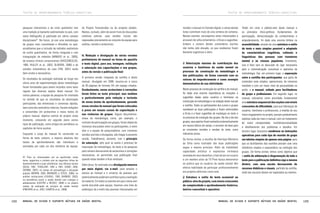TEXTOS DE APROFUNDAMENTO TEÓRICO-CONCEITUAL

pesquisa interventiva e de corte qualitativo tem
uma tradição já bastante sedimentada no país, com
vasta bibliografia já publicada em vários campos
disciplinares47. No futuro, já com uma metodologia
de grupos mais consolidada e difundida no país,
acreditamos que a inclusão de métodos avaliativos
de cunho quantitativo, de forma integrada e com
triangulação de métodos (MINAYO et al., 2005),
de ensaios clínicos convencionais (VASCONCELOS,
1995; HULLEY et al., 2003; OLIVEIRA, 2006) e de
estudos sistemáticos de caso (YIN, 2001) serão
bem-vindos e necessários.

do Projeto Transversões ou de projetos aliados.
Nestes, contudo, além de serem fruto de discussões
coletivas prévias, suas versões iniciais são
repassadas previamente ao conjunto da equipe para
análise, revisão e acréscimos.

Os resultados da avaliação realizada ao longo nos
vários anos de experimentação desta metodologia
foram formatados para serem incluídos como texto
regular das diversas seções deste manual. Em
outras palavras, a equipe de pesquisa foi orientada
no sentido de que os resultados da observação
participante, das entrevistas e conversas rápidas,
bem como dos seminários internos, fossem redigidos
e convertidos em acréscimos e novos textos do
próprio manual, objetivo central do projeto neste
momento, colocando em segundo plano outros
tipos de publicação, como artigos em periódicos ou
capítulos de livros avulsos.

A primeira versão integrada da cartilha e deste
manual, divulgada em 2008, resumiu-se a cerca
de 30 páginas de formato A4, em espaço simples.
Gradualmente, novos acréscimos e correções
foram feitos no texto principal, mas também
e particularmente pela redação e inclusão
de novos textos de aprofundamento, gerando
novas versões do manual que foram colocadas
à prova em nossos cursos de capacitação e
nas vivências de grupos. Alguns documentoschave da metodologia, como, por exemplo, o
contrato de participação nos grupos, foram objeto de
inúmeras discussões entre os participantes, e entre
eles e a equipe de pesquisadores, com inúmeras
versões escritas e divulgadas, até chegar à presente
versão. Trabalhamos, portanto, com o princípio
da saturação, pelo qual se avalia o processo de
maturação da metodologia, do texto e da pesquisa
pelo número decrescente de acréscimos e correções
necessárias, só permitindo sua publicação final
quando estas tendem a ficar residuais.

Enquanto o corpo do manual foi construído na
forma de texto coletivo, a maioria absoluta dos
textos de aprofundamento são individuais e
assinados por cada um dos membros da equipe,

47 Para os interessados em se aprofundar neste
tema, sugerimos o contato com as seguintes linhas de
desenvolvimento e suas referências: nas ciências sociais
(SILVA, 1991; THIOLLENT, 1992 e 1997; DEMO, 2004;
DIONNE, 2007); no campo da antropologia e educação
popular (MORIN, 2004; BRANDÃO e STECK, 2006); na
análise institucional (LOURAU, 1993; BARBIER, 2002);
na assistência social e saúde mental com crianças e
adolescentes (CASTRO e BESSET, 2008) e no próprio
campo da avaliação de serviços de saúde mental
(PINHEIRO et al., 2007; CAMPOS et al., 2008).

102

h) Redação e divulgação de várias versões
preliminares do manual na forma de apostila
e texto digital, para uso, testagem, validação
e saturação nas capacitações e nos grupos,
antes da versão e publicação final:

Além disso, foi realizada uma divulgação massiva
por meio digital, via e-mail, para ampliar o
acesso ao manual e o universo de pessoas que
potencialmente poderiam contribuir para a avaliação
do material. Em todos os eventos em que o tema vem
sendo discutido pela equipe, fazemos uma lista de
endereços de e-mails das pessoas interessadas em

Manual de ajuda e suporte mútuos em saúde mental

TEXTOS DE APROFUNDAMENTO TEÓRICO-CONCEITUAL

receber o manual no formato digital, e várias destas
listas continham mais de uma centena de contatos.
Nestes eventos, encorajamos estes interessados a
enviarem de volta comentários, críticas e sugestões.
Embora o número destes comentários escritos
não tenha sido elevado, os que recebemos foram
bastante sugestivos e úteis.

i) Valorização máxima da contribuição dos
usuários e familiares da saúde mental no
processo de construção da metodologia e
das publicações, de forma coerente com os
valores do empoderamento e como exemplo
demonstrativo de sua efetividade:
Neste processo de construção da cartilha e do manual,
foi dada uma enorme importância às intuições e
sugestões dadas pelos usuários e familiares na
construção da metodologia e na redação deste manual
e cartilha. Todos os participantes dos cursos e grupos
receberam as duas publicações e foram estimulados
a lê-las e a fazer sugestões de mudanças no texto e
no processo de condução dos grupos. No dia a dia dos
grupos, seus aportes foram anotados sistematicamente
em nossos diários de campo, e serviram de base para
as constantes revisões e versões do texto, como
indicamos acima.
De forma similar, a escolha de Henrique Monterio
da Silva como ilustrador das duas publicações
segue o mesmo princípio. Além da indubitável
capacidade artística e expressiva intrínseca
revelada em seus desenhos, o fato de ser um usuario
e um membro ativo da TV Pinel busca demonstrar
na prática que os usuários da saúde mental têm
efetiva habilidade de participar profissionalmente
em projetos editoriais como este.

Tendo em vista o público-alvo deste manual e
os princípios ético-políticos fundamentais de
participação, democratização do conhecimento e
empoderamento, foi dada uma enorme ênfase na
acessibilidade, através de uma estrutura e estilo
de texto o mais simples possível e adaptado
às características cognitivas, culturais e
linguísticas das pessoas com transtorno
mental e às classes populares. Entretanto,
isso é feito sem se descuidar do rigor necessário
para a sistematização conceitual e operativa da
metodologia. Daí, em primeiro lugar, a separação
entre a cartilha dos participantes, que parte de
conteúdos mais simples, operacionais, de interesse
imediato e com um maior nível de pessoalidade no
estilo, e o manual, voltado para facilitadores
de grupo e profissionais. Em segundo lugar, no
manual, colocamos como prioridade fundamental
uma estrutura sequencial das seções com níveis
crescentes de dificuldade, para que lideranças de
usuários, familiares e profissionais, à medida de seu
maior engajamento no projeto, possam gradualmente
explorar cada vez mais o manual, com um tratamento
de maior complexidade, multidimensionalidade
e detalhamento dos problemas e desafios. Em
terceiro lugar, buscamos condensar as instruções
operativas para cada tipo de reunião de grupo
em tabelas simples de apenas uma página, para
que os facilitadores das reuniões possam usar uma
referência simples e esquemática na condução dos
grupos. De forma similar, temos como objetivo que
o estilo de editoração e diagramação de todo o
texto para a publicação definitiva siga a mesma
diretriz, com uma escala decrescente de
recursos didáticos e visuais, partindo da cartilha,
onde tais recursos devem ser explorados ao máximo.

j) Estrutura e estilo de texto acessível ao
público-alvo do projeto, com níveis crescentes
de complexidade e aprofundamento histórico,
teórico-conceitual e operativo:

Manual de ajuda e suporte mútuos em saúde mental

103

 