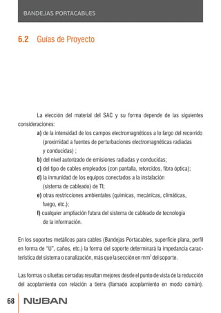 BANDEJAS PORTACABLES 
 