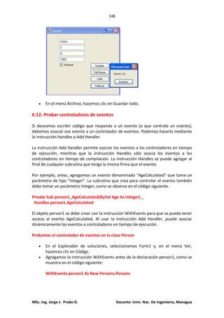 Manual poo-unidad-visual-basic | PDF
