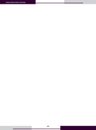 44
MANUAL PRÁCTICO PARA LA CRÍA OVINA
 