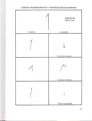 SUBTEST A ECONOCI MI E NTO Y REPHODUCCION DE NUMEROS
 