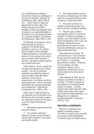 Manual Principio De Liderazgo