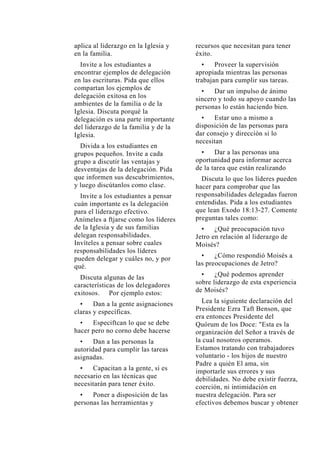 Manual Principio De Liderazgo