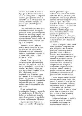 Manual Principio De Liderazgo