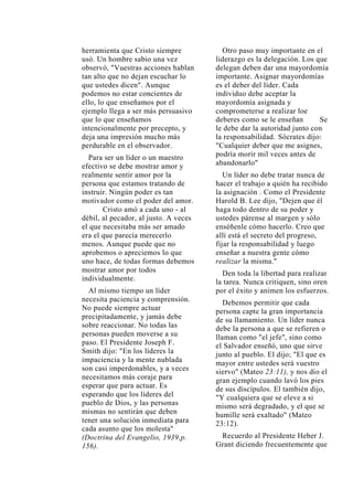 Manual Principio De Liderazgo