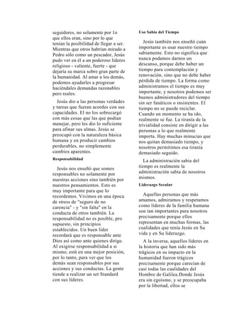 Manual Principio De Liderazgo