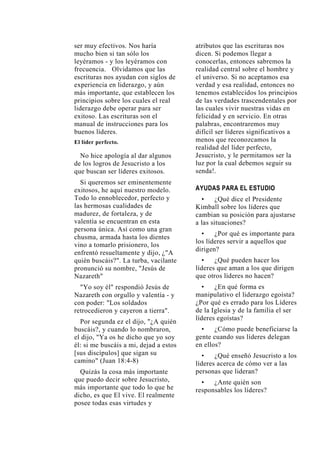 Manual Principio De Liderazgo