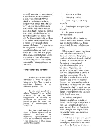 Manual Principio De Liderazgo