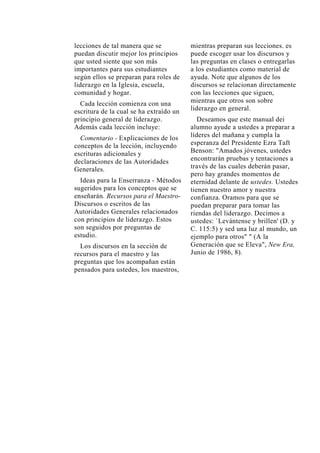 Manual Principio De Liderazgo