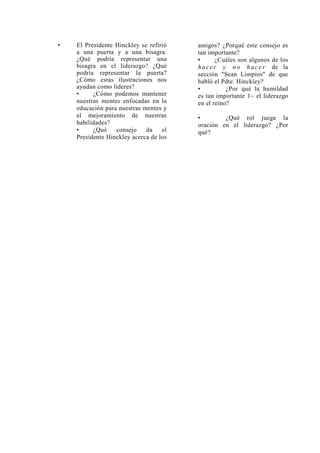 Manual Principio De Liderazgo