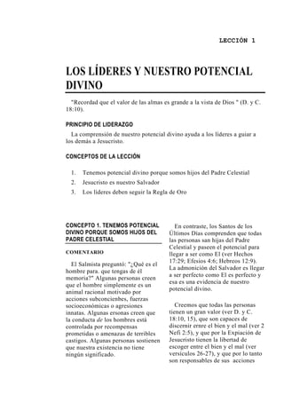 Manual Principio De Liderazgo