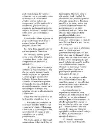 Manual Principio De Liderazgo