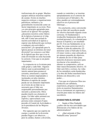 Manual Principio De Liderazgo