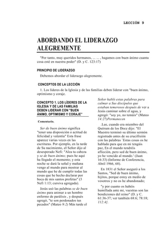 Manual Principio De Liderazgo