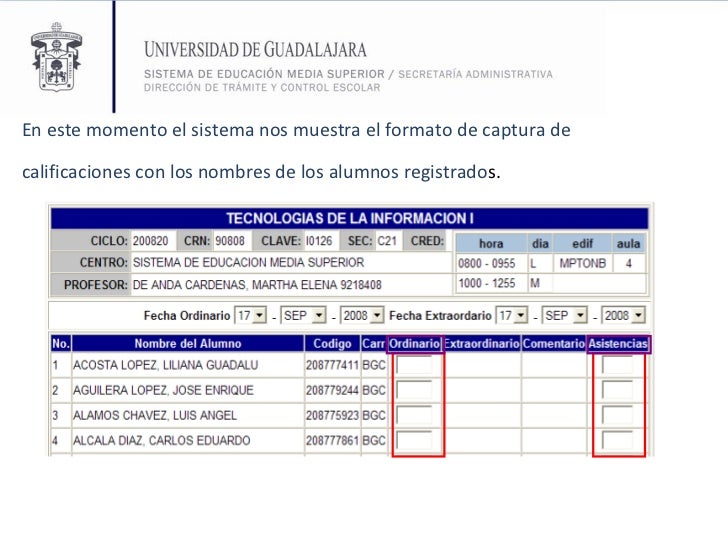 Manual profesores SIIAU_SEMS