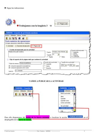 MANUAL PROGRAMA ARDORA