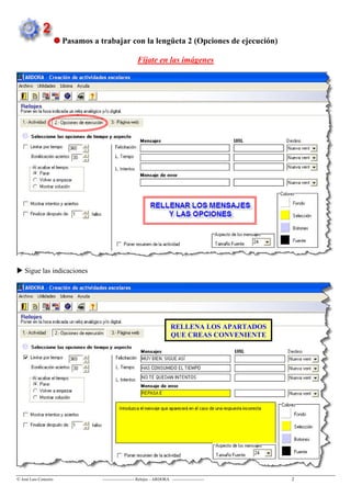MANUAL PROGRAMA ARDORA
