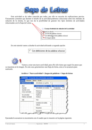 MANUAL PROGRAMA ARDORA