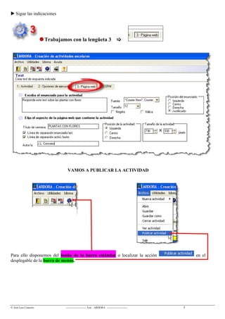 MANUAL PROGRAMA ARDORA