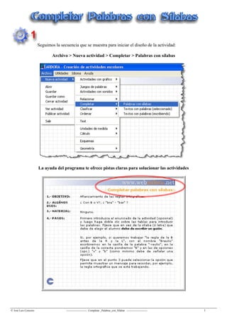 MANUAL PROGRAMA ARDORA