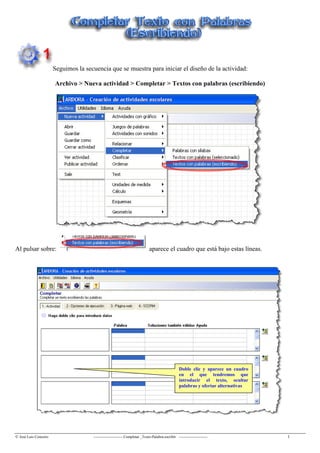 MANUAL PROGRAMA ARDORA