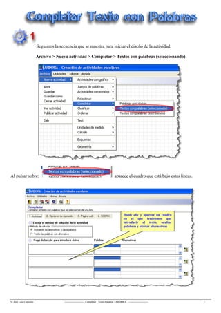 MANUAL PROGRAMA ARDORA