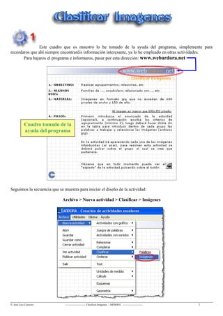 MANUAL PROGRAMA ARDORA