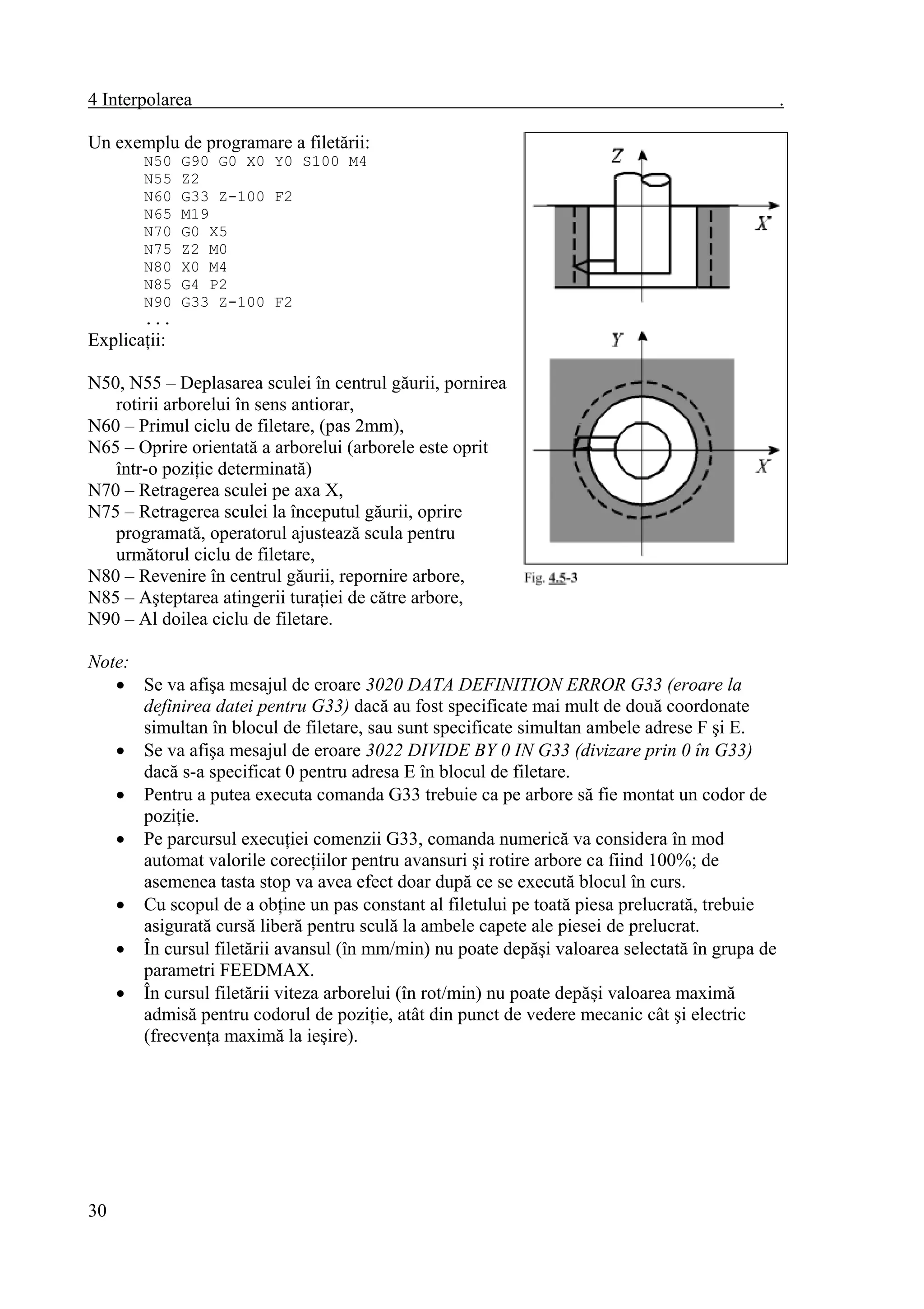 Programare Cnc Manual programare-cnc-freza-mitica-vlad-fanuc | PDF
